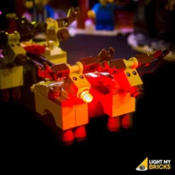 Light My Bricks - Verlichtingsset Geschikt Voor LEGO Santa's Workshop 10245 -Building Blocks Store santa s workshop 2