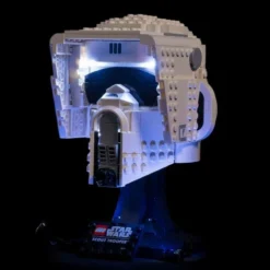 Light My Bricks - Verlichtingsset Geschikt Voor LEGO Scout Trooper Helmet 75305 -Building Blocks Store scout trooper helmet 3