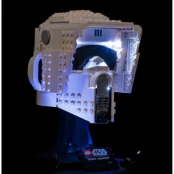 Light My Bricks - Verlichtingsset Geschikt Voor LEGO Scout Trooper Helmet 75305 -Building Blocks Store scout trooper helmet 4
