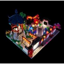 Light My Bricks - Verlichtingsset Geschikt Voor LEGO Spring Lantern Festival - 80107 -Building Blocks Store spring lantern festival 2