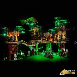 Light My Bricks - Verlichtingsset Geschikt Voor LEGO Star Wars Ewok Village 10236
