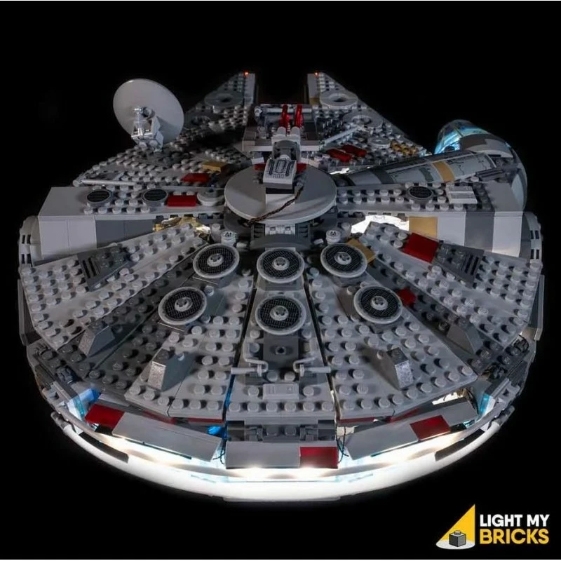 Light My Bricks - Verlichtingsset Geschikt Voor LEGO Star Wars Millennium Falcon 75257 3 Light My Bricks - Verlichtingsset Geschikt Voor LEGO Star Wars Millennium Falcon 75257 - Image 3