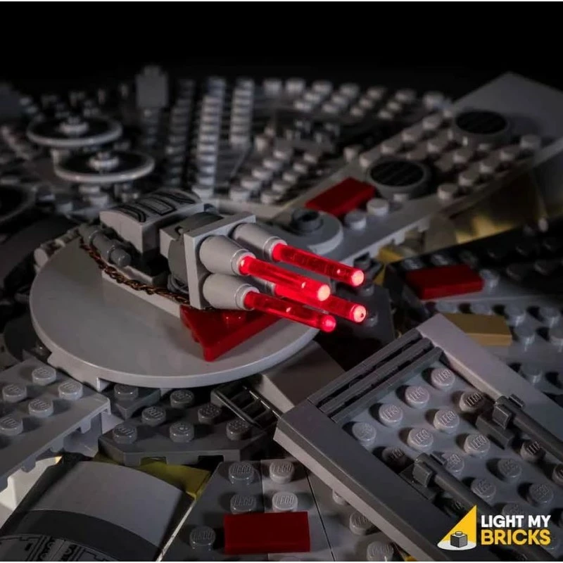 Light My Bricks - Verlichtingsset Geschikt Voor LEGO Star Wars Millennium Falcon 75257 6 Light My Bricks - Verlichtingsset Geschikt Voor LEGO Star Wars Millennium Falcon 75257 - Image 6