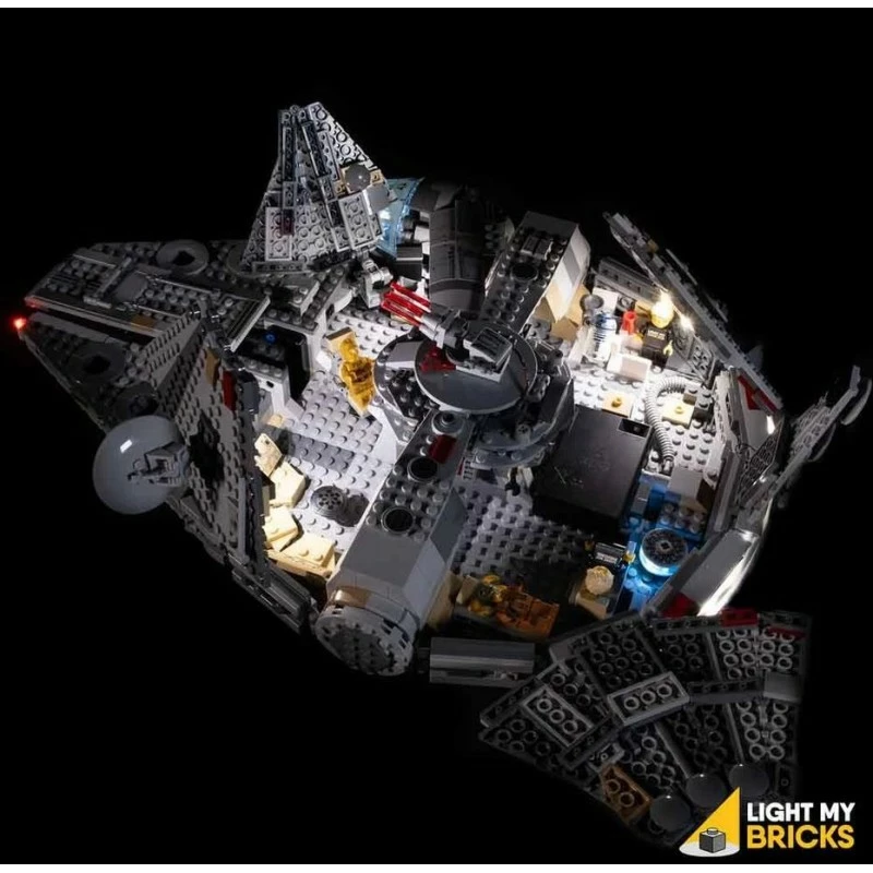 Light My Bricks - Verlichtingsset Geschikt Voor LEGO Star Wars Millennium Falcon 75257 9 Light My Bricks - Verlichtingsset Geschikt Voor LEGO Star Wars Millennium Falcon 75257 - Image 9