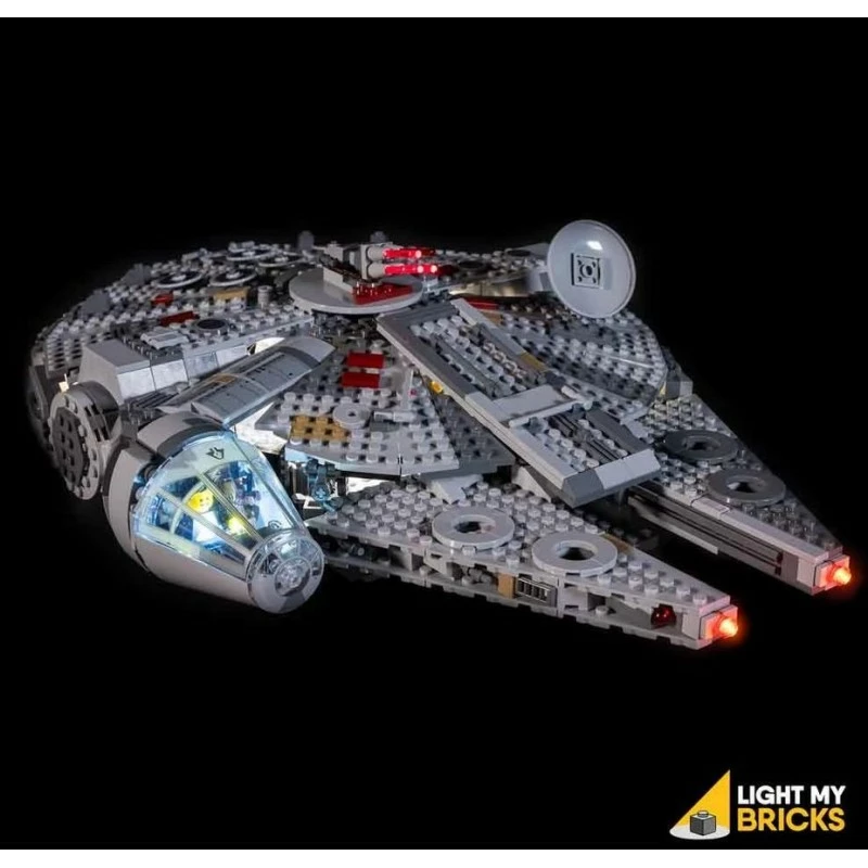 Light My Bricks - Verlichtingsset Geschikt Voor LEGO Star Wars Millennium Falcon 75257 10 Light My Bricks - Verlichtingsset Geschikt Voor LEGO Star Wars Millennium Falcon 75257 - Image 10