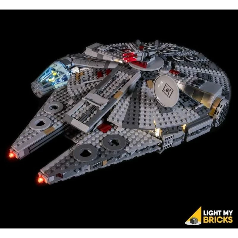 Light My Bricks - Verlichtingsset Geschikt Voor LEGO Star Wars Millennium Falcon 75257 1 Light My Bricks - Verlichtingsset Geschikt Voor LEGO Star Wars Millennium Falcon 75257
