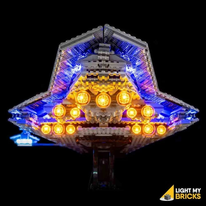 Light My Bricks - Verlichtingsset Geschikt Voor LEGO Star Wars UCS Super Star Destroyer 10221 4 Light My Bricks - Verlichtingsset Geschikt Voor LEGO Star Wars UCS Super Star Destroyer 10221 - Image 4