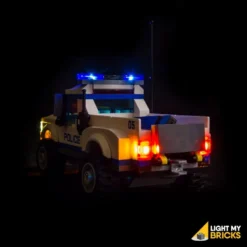 Light My Bricks - Verlichtingsset Voor Starter Kit - Politie Wagen (6 Lichten) -Building Blocks Store starter kit 5