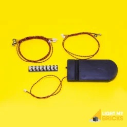 Light My Bricks - Verlichtingsset Voor Starter Kit - Politie Wagen (6 Lichten) -Building Blocks Store starter kit 6