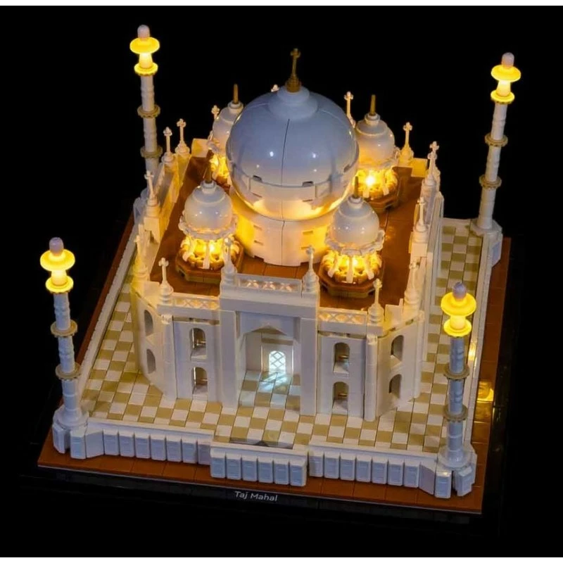 Light My Bricks - Verlichtingsset Geschikt Voor LEGO Taj Mahal 21056 6 Light My Bricks - Verlichtingsset Geschikt Voor LEGO Taj Mahal 21056 - Image 6