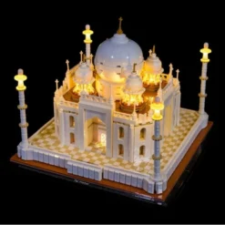 Light My Bricks - Verlichtingsset Geschikt Voor LEGO Taj Mahal 21056 14 Light My Bricks - Verlichtingsset Geschikt Voor LEGO Taj Mahal 21056 -Building Blocks Store taj mahal 11