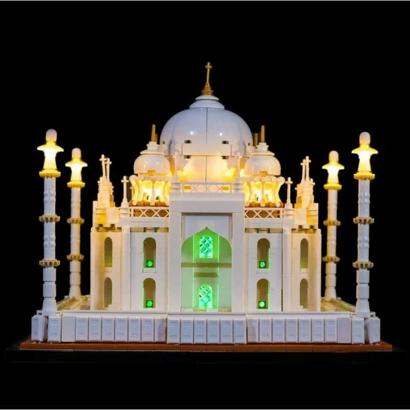 Light My Bricks - Verlichtingsset Geschikt Voor LEGO Taj Mahal 21056 1 Light My Bricks - Verlichtingsset Geschikt Voor LEGO Taj Mahal 21056