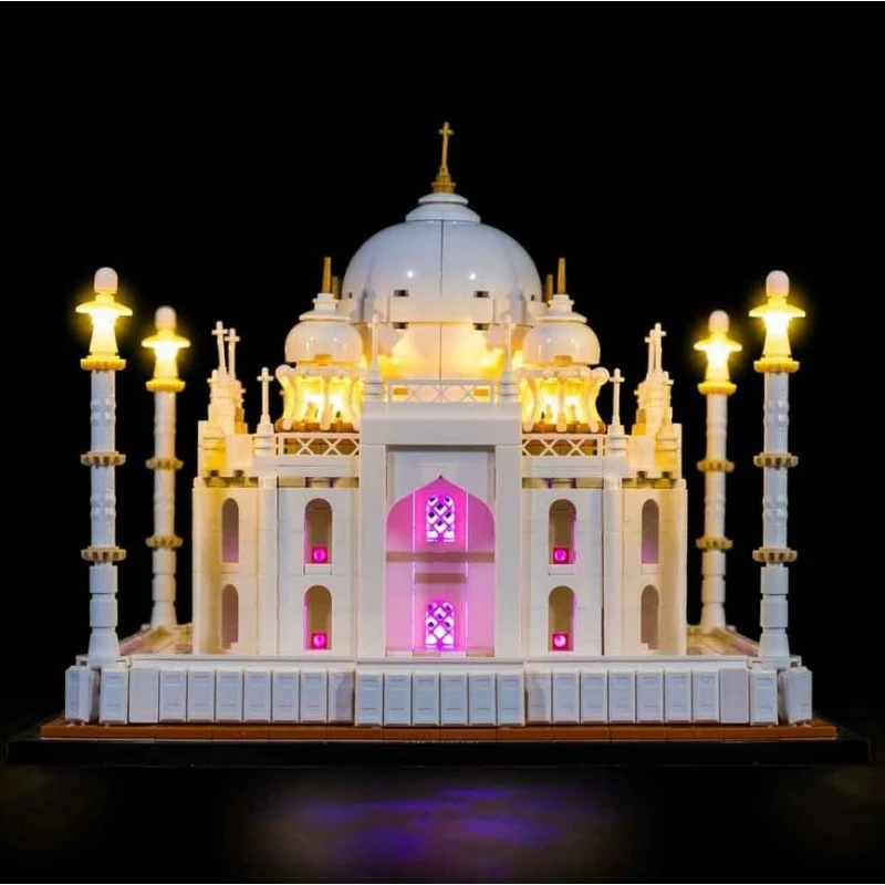 Light My Bricks - Verlichtingsset Geschikt Voor LEGO Taj Mahal 21056 5 Light My Bricks - Verlichtingsset Geschikt Voor LEGO Taj Mahal 21056 - Image 5
