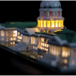 Light My Bricks - Verlichtingsset Geschikt Voor LEGO Het Capitol 21030 -Building Blocks Store the capitol 5