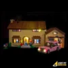 Light My Bricks - Verlichtingsset Geschikt Voor LEGO The Simpsons House 71006