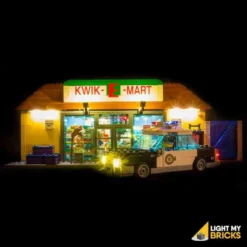 Light My Bricks - Verlichtingsset Geschikt Voor LEGO The Simpsons Kwik-E-Mart 71016