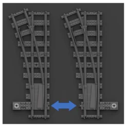 BrickTracks - R104 Switch Track Kits -Building Blocks Store track pack 2