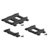 BrickTracks - Short Straight Rails Pack