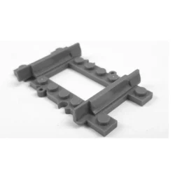 BrickTracks - Short Straight Rails Pack -Building Blocks Store track pack 7