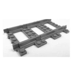 BrickTracks - Short Straight Rails Pack -Building Blocks Store track pack 9