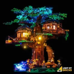 Light My Bricks - Verlichtingsset Geschikt Voor LEGO Tree House 21318 -Building Blocks Store tree hous 6