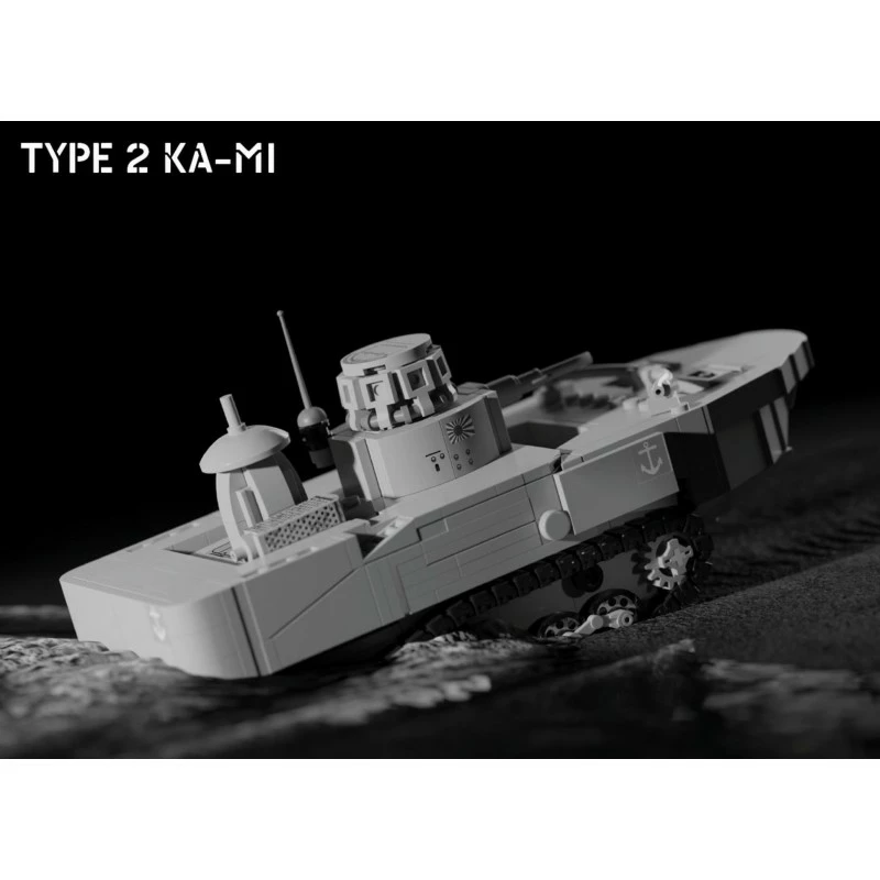 Type 2 Ka-Mi – Japanese Amphibious Tank 2 Type 2 Ka-Mi – Japanese Amphibious Tank - Image 2