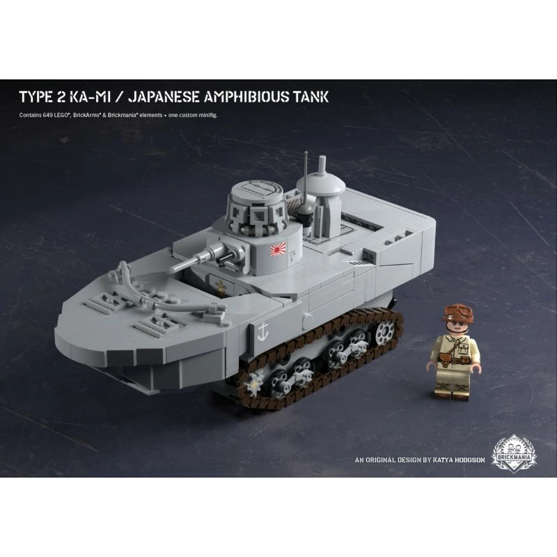 Type 2 Ka-Mi – Japanese Amphibious Tank 1 Type 2 Ka-Mi – Japanese Amphibious Tank
