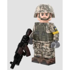 Ukrainian Rifleman With Perfect Caliber™ BrickArms® AK-GL