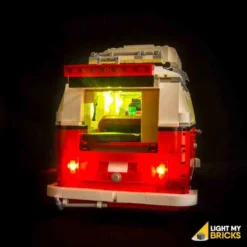 Light My Bricks - Verlichtingsset Geschikt Voor LEGO Volkswagen T1 Camper Van 10220 -Building Blocks Store volkswagen t1 camper 2