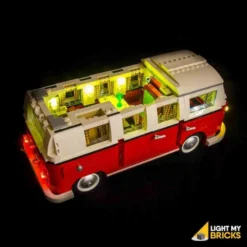 Light My Bricks - Verlichtingsset Geschikt Voor LEGO Volkswagen T1 Camper Van 10220 -Building Blocks Store volkswagen t1 camper 5