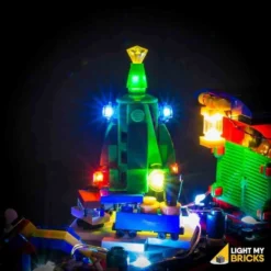 Light My Bricks - Verlichtingsset Geschikt Voor LEGO Winter Holiday Trein 10254 | Power Functions 2.0 -Building Blocks Store winter holiday train 8