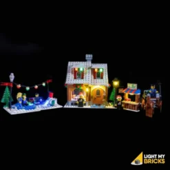 Light My Bricks - Verlichtingsset Geschikt Voor LEGO Winter Village Bakery 10216 -Building Blocks Store winter village bakery 2