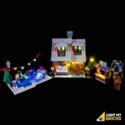 Light My Bricks - Verlichtingsset Geschikt Voor LEGO Winter Village Bakery 10216 -Building Blocks Store winter village bakery 6