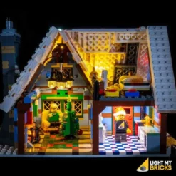 Light My Bricks - Verlichtingsset Geschikt Voor LEGO Winter Village Cottage 10229 -Building Blocks Store winter village cottage 3