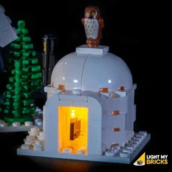 Light My Bricks - Verlichtingsset Geschikt Voor LEGO Winter Village Cottage 10229 -Building Blocks Store winter village cottage 5