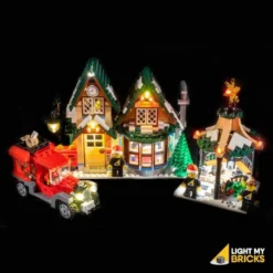 Light My Bricks - Verlichtingsset Geschikt Voor LEGO Winter Village Post Office 10222