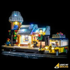 Light My Bricks - Verlichtingsset Geschikt Voor LEGO Winter Village Station 10259 -Building Blocks Store winter village station 2