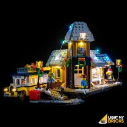 Light My Bricks - Verlichtingsset Geschikt Voor LEGO Winter Village Station 10259