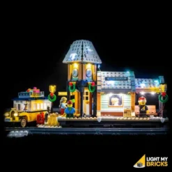Light My Bricks - Verlichtingsset Geschikt Voor LEGO Winter Village Station 10259 -Building Blocks Store winter village station 5