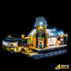 Light My Bricks - Verlichtingsset Geschikt Voor LEGO Winter Village Station 10259 -Building Blocks Store winter village station 6