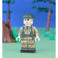 WW2 British Army Officer (Mid-late War) -Building Blocks Store ww2 british army officer mid late war 2