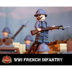 WWI French Infanterie V2 -Building Blocks Store wwi french 3