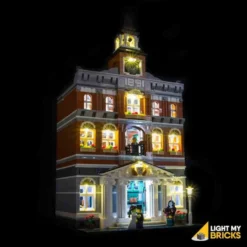 Light My Bricks - Verlichtingsset Geschikt Voor LEGO Town Hall 10224