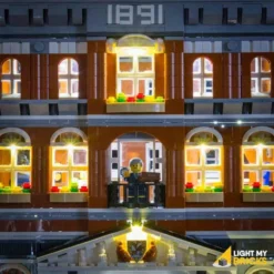 Light My Bricks - Verlichtingsset Geschikt Voor LEGO Town Hall 10224 -Building Blocks Store xxxxxxxxxxxxx 3